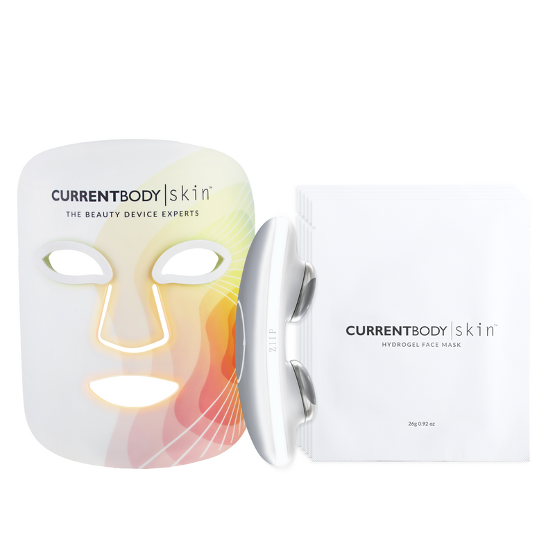 CurrentBody Skin 4 in 1 Mask & Ziip Halo & 5 x Hydrogels