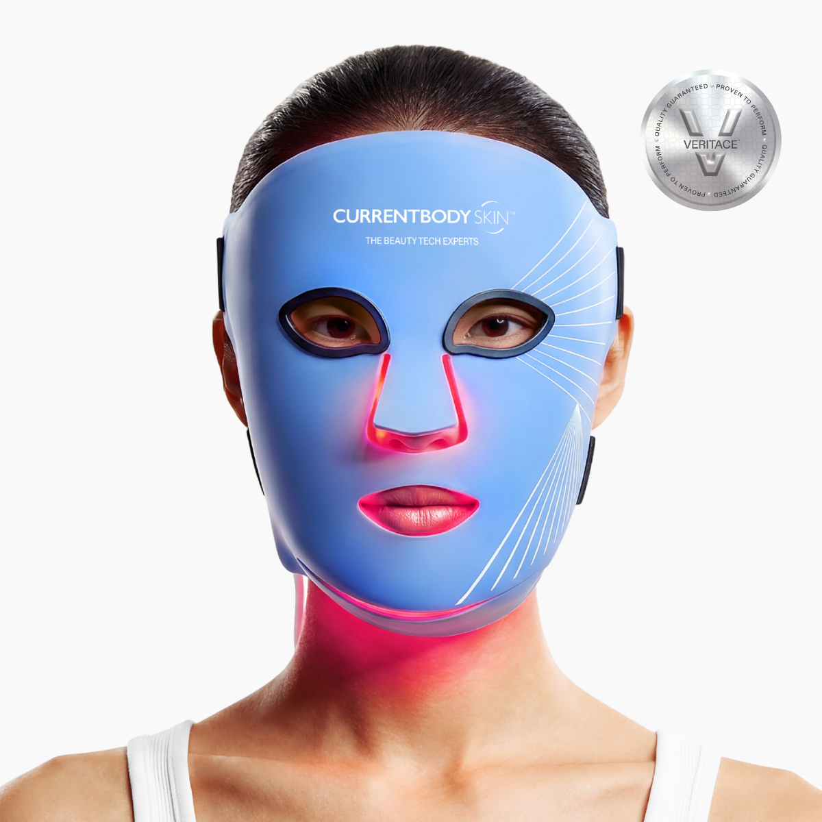 Red & Blue LED Light Therapy Face Mask for Acne | CurrentBody HK