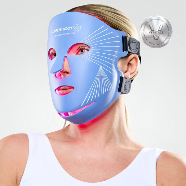 Red & Blue LED Light Therapy Face Mask for Acne | CurrentBody HK