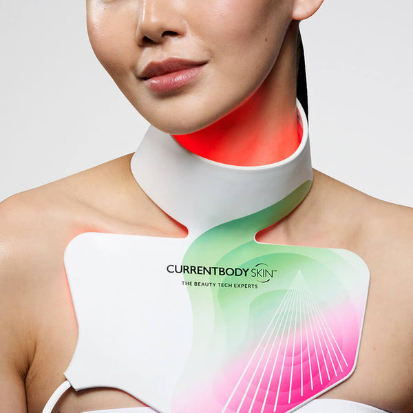 ボディ・フェイスケア golf0330 楽天市場】CurrentBody skin LEDネック＆デコルテ マスク