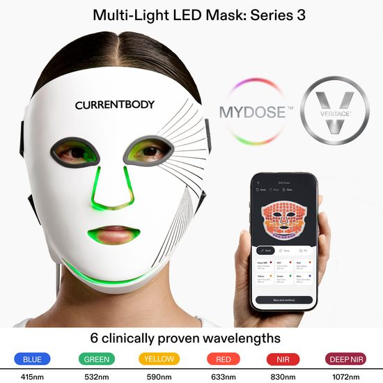 LED 紅光光療面膜儀：第三代