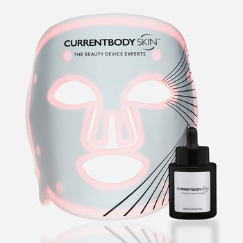 CurrentBody Skin LED 紅光光療面膜儀+綠茶精華組合