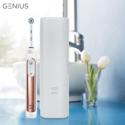 Oral-B Genius 8000 Sensitive Rose Gold Electric Toothbrush