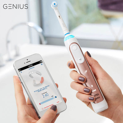 Oral-B Genius 8000 Sensitive Rose Gold Electric Toothbrush