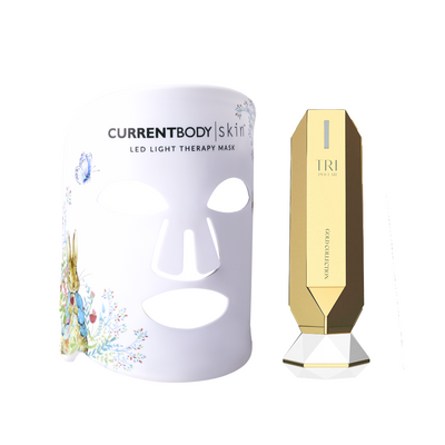 CurrentBody Skin x Peter Rabbit LED Mask & TriPollar Stop VX Gold 2 (Butterfly Blue)