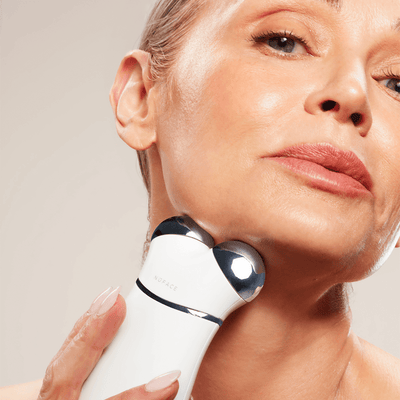 NuFACE TRINITY+ Toning Device and Wrinkle Reducer Attachment